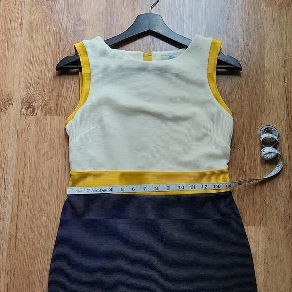 Boden Celia Ottoman sheath colorblock dress size 4P - Picture 12 of 13